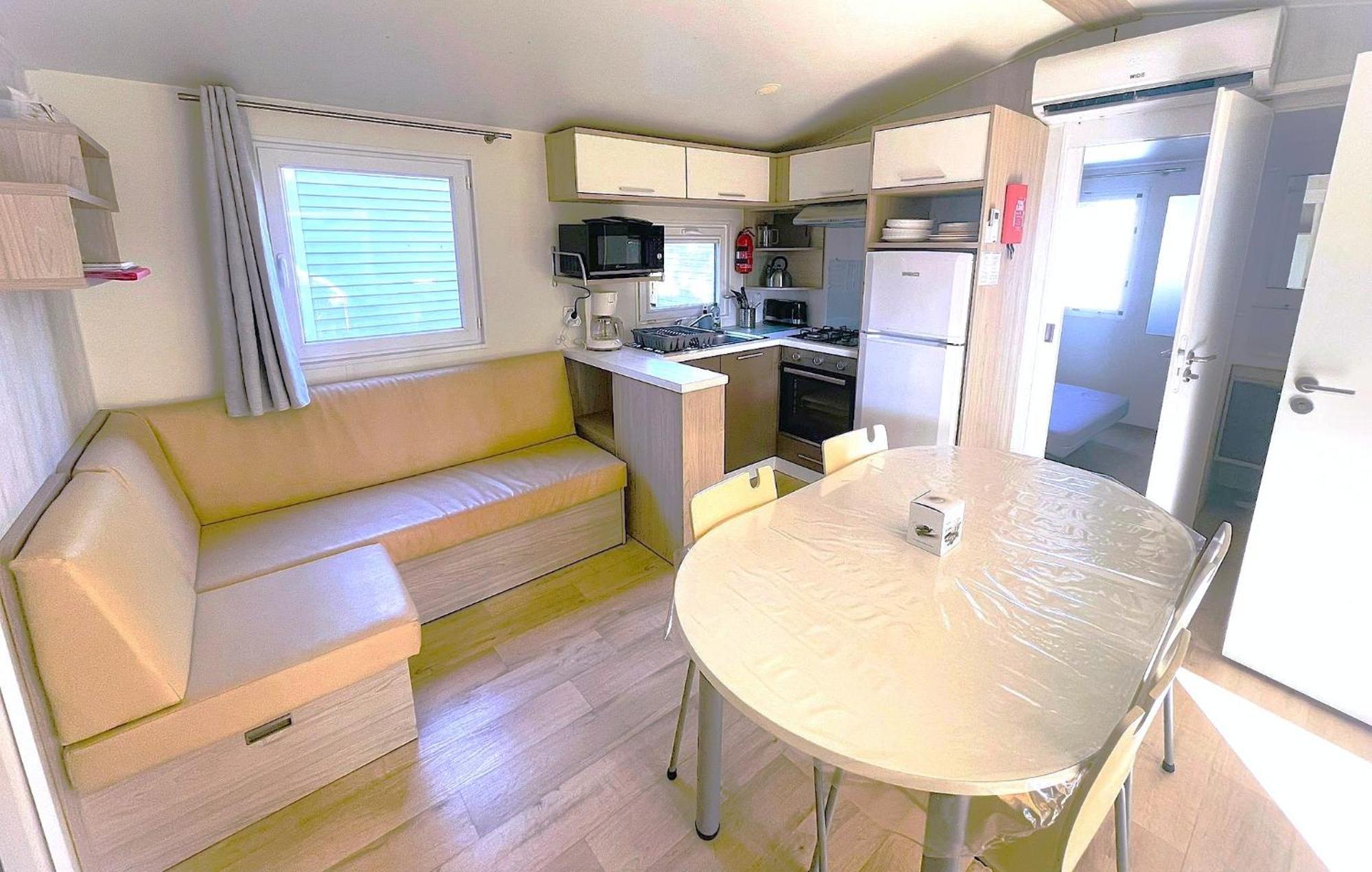 Mobil Climatise 3 6 Pers Confort 510pm Campingplatz La Boissiere-de-Montaigu